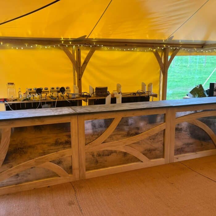 A Bar for serving wedding guests